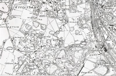 Extract from 1882 map